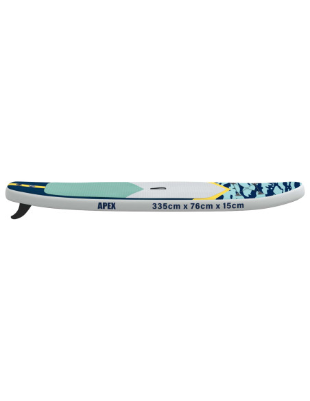 Tavola da Paddle Inflabile APEX 335 x 76 x 15 cm Blu per