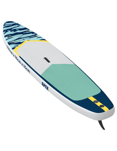 Tavola da Paddle Inflabile APEX 335 x 76 x 15 cm Blu per
