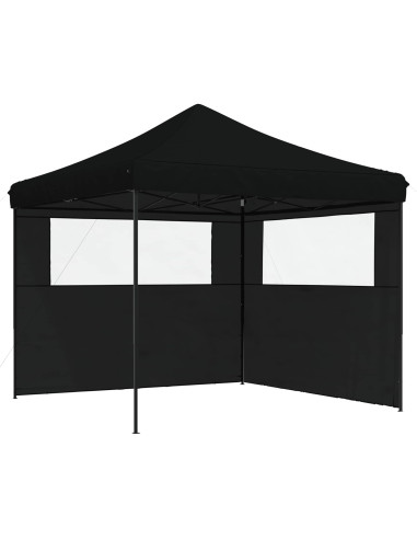Tenda Party Nero 292 x 292 x 315 cm Tessuto Oxford