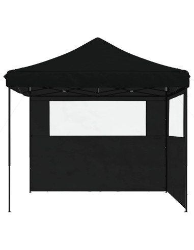 Tenda Party Nero 292 x 292 x 315 cm Tessuto Oxford