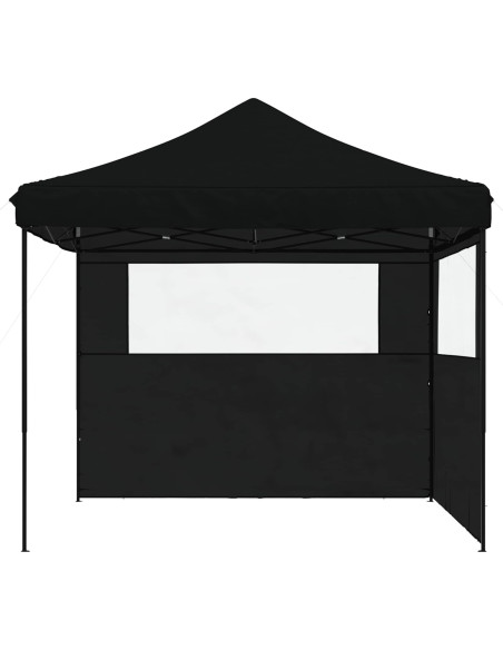 Tenda Party Nero 292 x 292 x 315 cm Tessuto Oxford