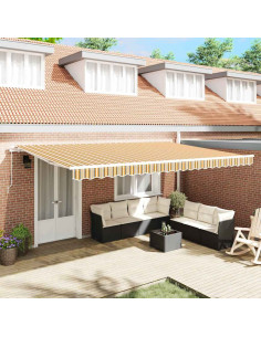 Tenda retrattile Multicolore 500 × 350 cm