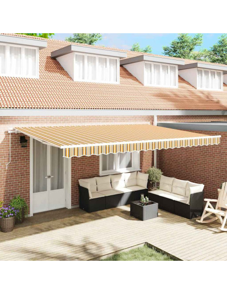 Tenda retrattile Multicolore 500 × 350 cm