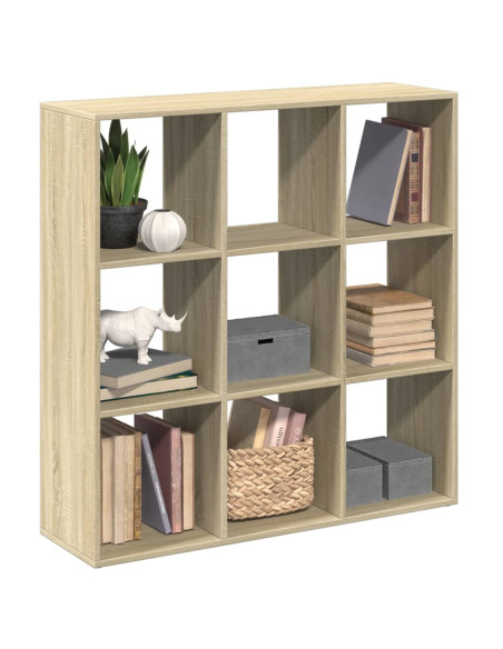 Libreria Divisorio Rovere Sonoma 102x29x103,5 cm in Truciolato