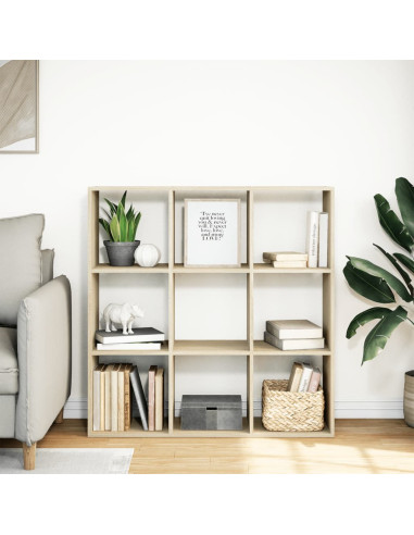 Libreria Divisorio Rovere Sonoma 102x29x103,5 cm in Truciolato