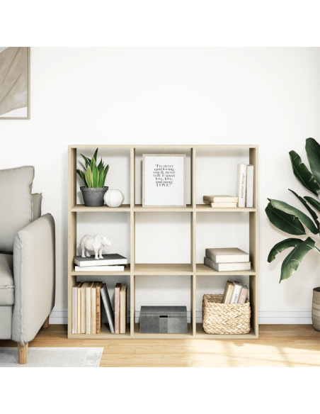 Libreria Divisorio Rovere Sonoma 102x29x103,5 cm in Truciolato