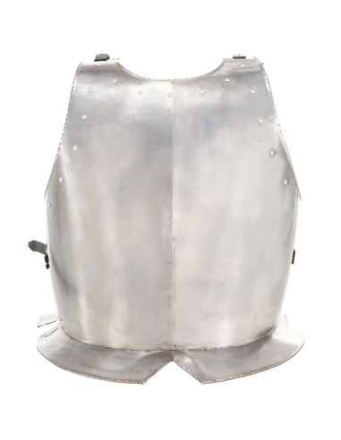 Corazza da Cavaliere Medievale Replica LARP Argento in Acciaio
