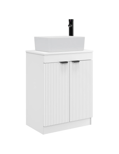 Mobile da bagno con lavabo Bianco 54 x 35 x 83 cm