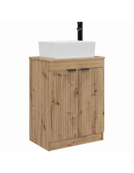 Mobile da bagno con lavabo Rovere Artigianale 54 x 35 x 83 cm