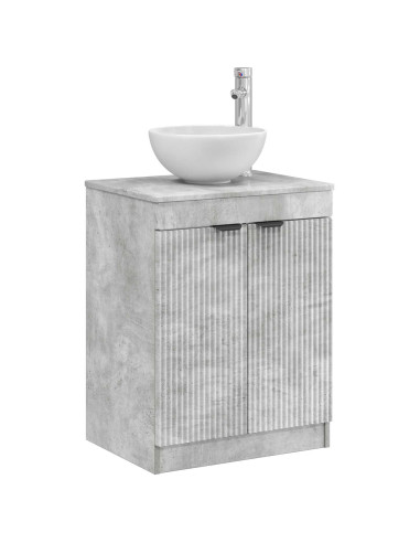Mobile da Bagno Grigio Cemento 54 x 41 x 70 cm