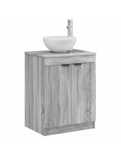 Mobile da Bagno Sonoma grigio 54 x 41 x 70 cm 2
