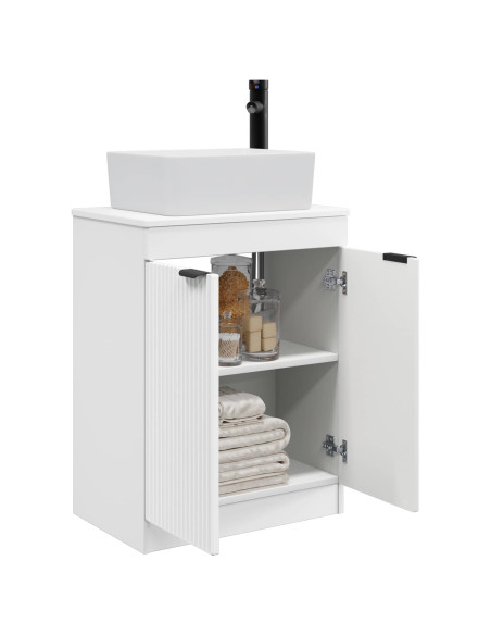 Mobile da bagno con lavabo Bianco 54 x 35 x 83 cm