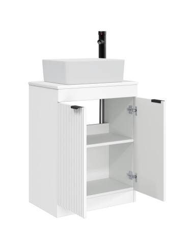 Mobile da bagno con lavabo Bianco 54 x 35 x 83 cm