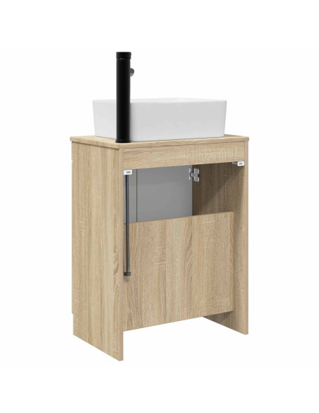 Mobile da bagno con lavabo Rovere Sonoma 54 x 35 x 83 cm