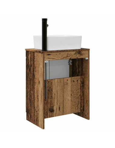 Mobile da bagno con lavabo Legno antico 54 x 35 x 83 cm
