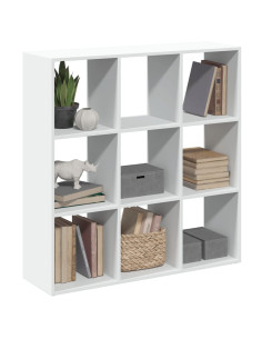 Libreria Divisorio Bianca 102x29x103,5 cm in Truciolato