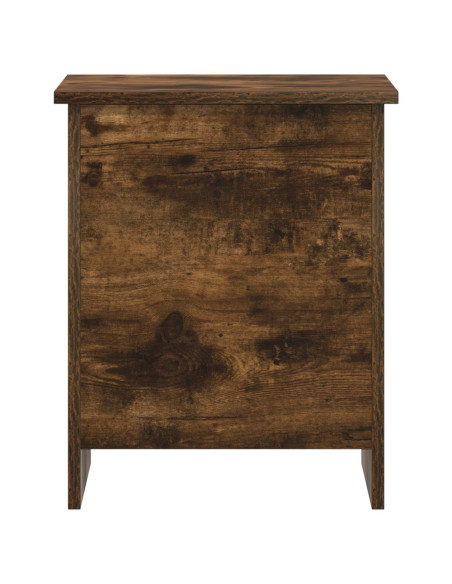 Cassa di stoccaggio Rovere Fumo 40 x 40 x 50 cm