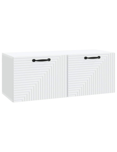 Mobile Porta TV da Muro Bianco 78,5 x 31 x 30 cm