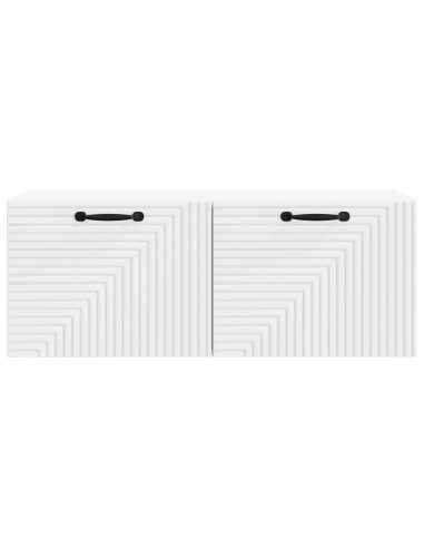 Mobile Porta TV da Muro Bianco 78,5 x 31 x 30 cm