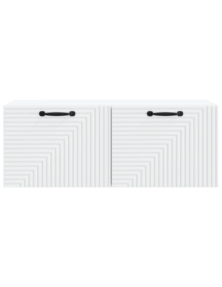 Mobile Porta TV da Muro Bianco 78,5 x 31 x 30 cm