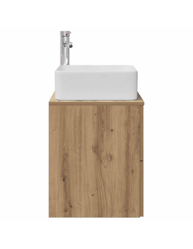 Mobile Lavabo da Parete Rovere Artigianale 49,5 x 41 x 63 cm