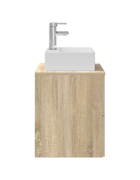 Mobile Lavabo da Parete Rovere Sonoma 49,5 x 41 x 62,5 cm