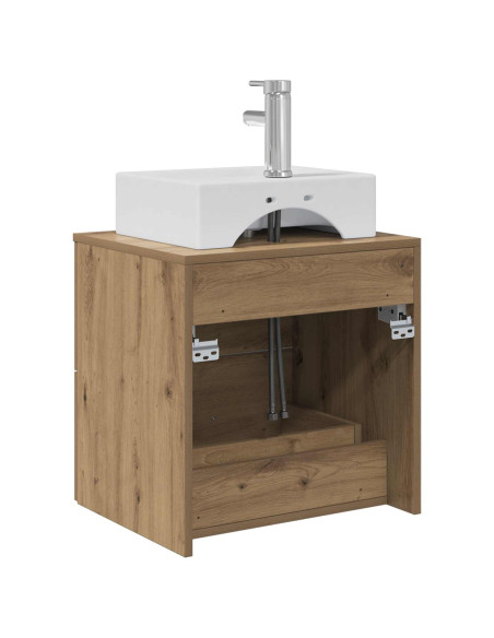 Mobile Lavabo da Parete Rovere Artigianale 49,5 x 41 x 62,5 cm