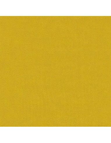 Panchina con bottoni imbottiti Giallo 110 x 40 x 46 cm Velluto
