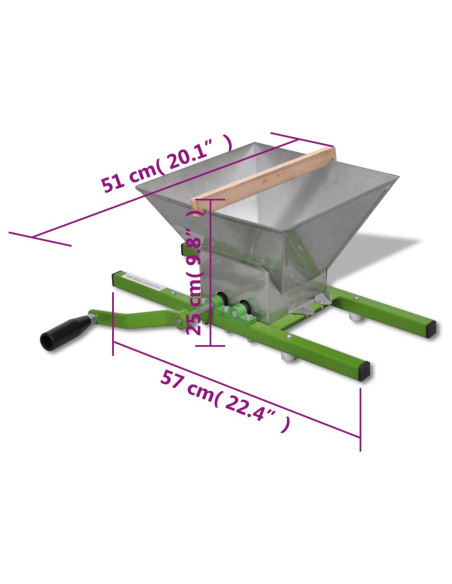 Trituratore per Frutta 7 L