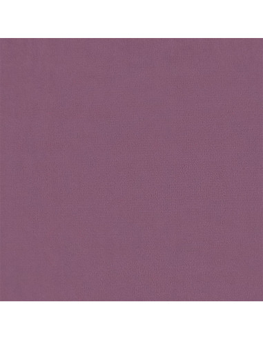 Panchina con bottoni imbottiti Viola 60 x 40 x 45 cm Velluto