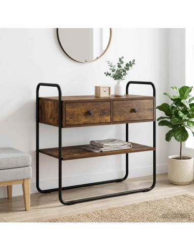 Tavolo consolle Rovere Fumo 100 x 40 x 75 cm