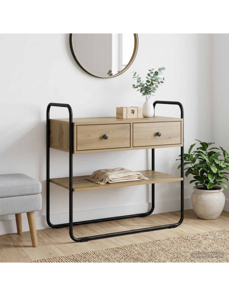 Tavolo consolle Rovere Artigianale 100 x 40 x 75 cm