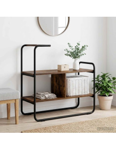 Tavolo consolle Rovere Fumo 80 x 35 x 75 cm