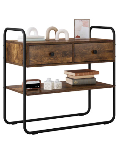 Tavolo consolle Rovere Fumo 100 x 40 x 75 cm