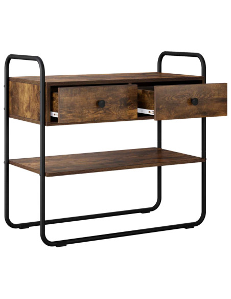 Tavolo consolle Rovere Fumo 100 x 40 x 75 cm