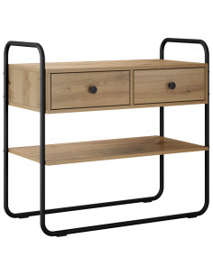 Tavolo consolle Rovere Artigianale 100 x 40 x 75 cm 2