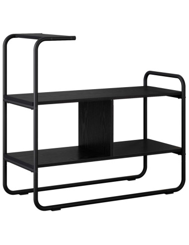 Tavolo consolle Rovere Nero 80 x 35 x 75 cm