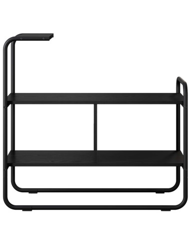 Tavolo consolle Rovere Nero 80 x 35 x 75 cm