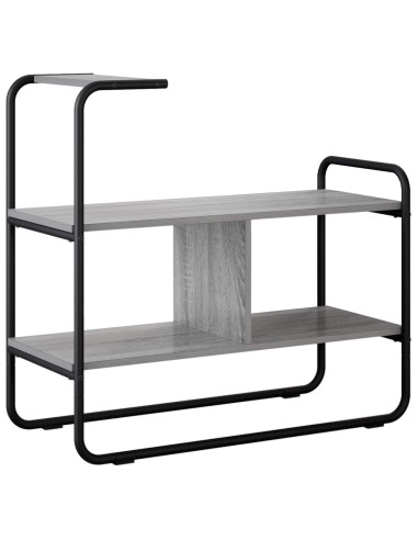 Tavolo consolle Sonoma grigio 80 x 35 x 75 cm