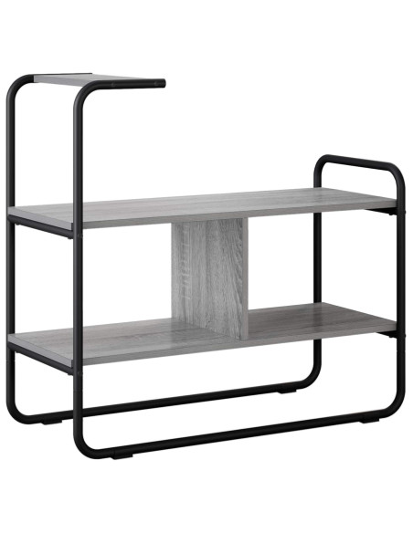 Tavolo consolle Sonoma grigio 80 x 35 x 75 cm