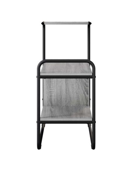 Tavolo consolle Sonoma grigio 80 x 35 x 75 cm