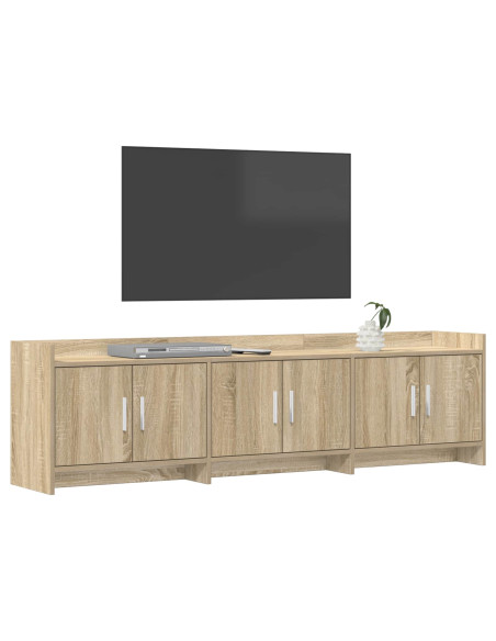 Mobile TV 168 x 33 x 47 cm Rovere Sonoma Legno ingegnerizzato