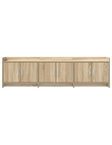 Mobile TV 168 x 33 x 47 cm Rovere Sonoma Legno ingegnerizzato