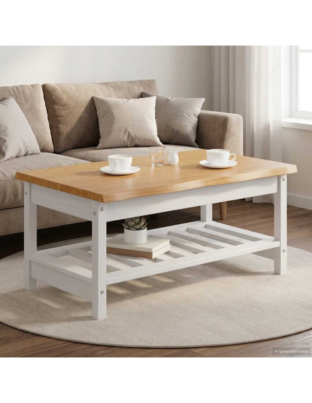 Tavolino da salotto EKAI Bianco 100 x 60 x 45,5 cm