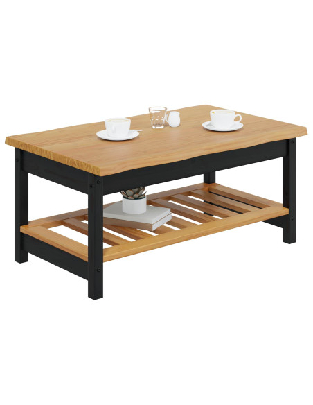 Tavolino da salotto EKAI Nero 100 x 60 x 45,5 cm