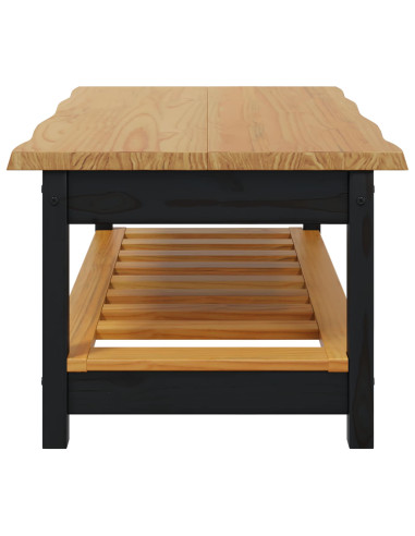 Tavolino da salotto EKAI Nero 100 x 60 x 45,5 cm