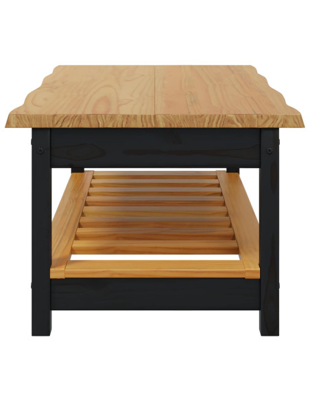 Tavolino da salotto EKAI Nero 100 x 60 x 45,5 cm