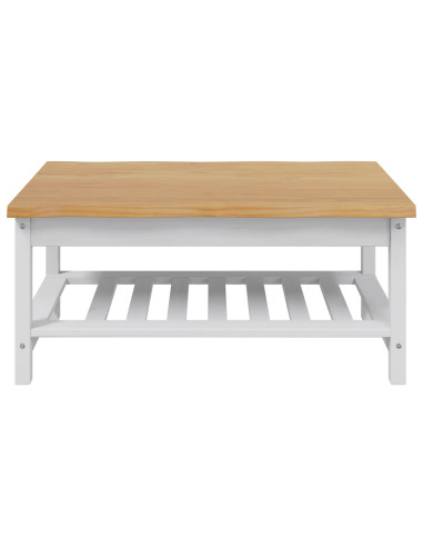 Tavolino da salotto EKAI Bianco 100 x 60 x 45,5 cm