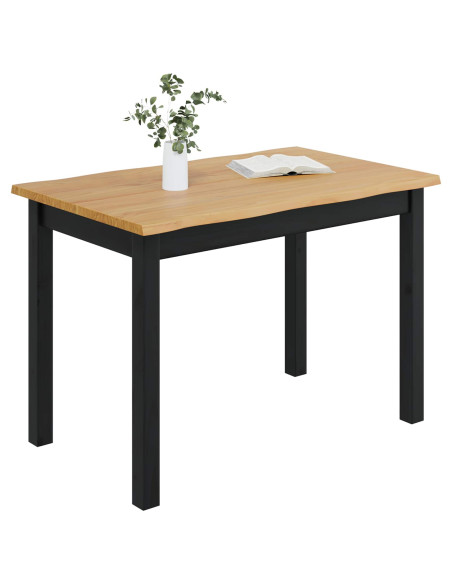 Tavolo da pranzo EKAI Nero 112 x 70 x 76,5 cm