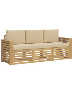 Set divani Legno di Acacia Massello 2